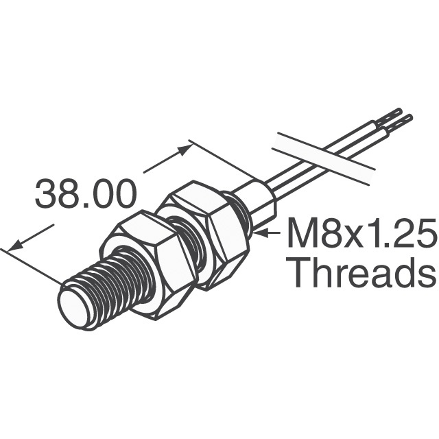 MK11/M8-1A66B-500W Standex-Meder Electronics  Magnetsensoren - Position Näherung Geschwindigkeit (Module)